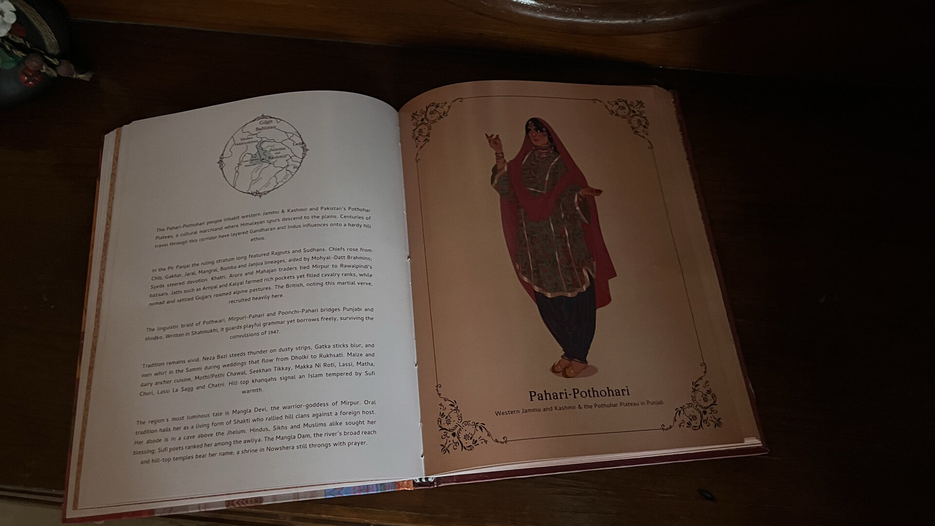 Never seen Pahari culture in a book before