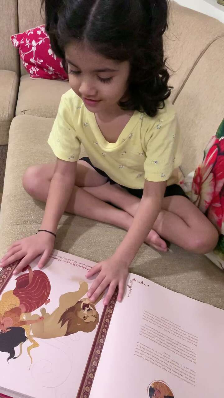 Yogeshwari's favourite thing ever